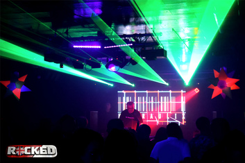 D.A.V.E the drummer techno at Rocked